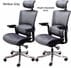  300 lbs. Capacity CloudSit Elastic Mesh Ergo Chair w/Headrest 