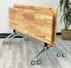 Solid Wood Flip Top Training Table - 66