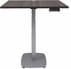 Small Office Electric Lift Desks in Charcoal - 36
