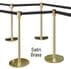 Retractable Strap Crowd Control Post
