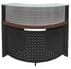 Small Curved Reception Desk
