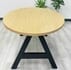 8' Oval Conference Table with Metal A-Frame Base - More Sizes Available