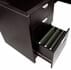 Mocha Peninsula L-Shaped Desk without Hutch