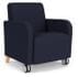 Siena Guest Chair w/ Casters in Standard Fabric or Vinyl