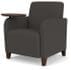 Siena Guest Chair w/ Swivel Tablet in Upgrade Fabric or Healthcare Vinyl