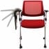 Tablet Arm Flip Seat Nesting Chair 