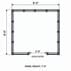 8' x 8' x 7'H Modular Office w/ Sound Absorbing PET Panels & Glass Clear Front Panels - Starter