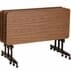 Deluxe Adjustable Height Flip Top Training Tables