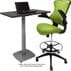 Small Office Electric Lift Desks - 36