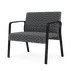 Waterfall 750 lb. Capacity Bariatric Guest Chair in Upgrade Fabric/Healthcare Vinyl