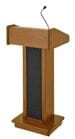 C.E.O. Solid Hardwood Lectern w/Sound System