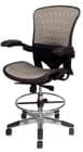 350 Lbs. Capacity ErgoFlex All-Mesh Office Stool - 23"-31" Seat Ht.