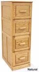 Genuine Oak Vertical Files - Made in USA