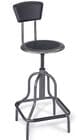 Diesel Series Industrial Stools w/ 22" - 27" Seat Height