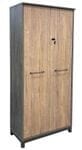 Contrasts Rustic 73&quotH 2-Door Storage Cabinet