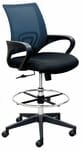 Mod Mesh Swivel Office Desk Stool in 3 Colors - 23-1/2&quot - 32-1/2&quot Seat Height
