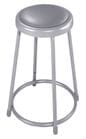 30" Fixed Height Heavy-Duty Padded Lab Stool - 300-lb Weight Capacity