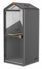 Peak Top Office Phone Booth / Work Pod with Noise Reduction and USB