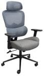 Gray Mesh Ergonomic Desk Chair with Headrest - FREE with $3000.00 Purchase