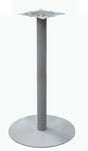 41&quotH Metal Pedestal Disc Base Single Table Leg - 3 Colors Available