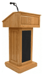 Counselor Evolution Solid Wood Sound Lectern 