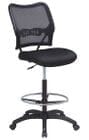 Air Grid All Mesh Drafting Stool w/ 27-1/4"-32-1/4" Seat Height