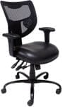 Antimicrobial Vinyl 24/7 400 lb. Cap. Multi-Shift Chair w/Mesh Backrest