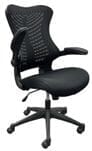 CurvForm Ergonomic Mesh Chair w/Flip Up Arms in Black - FREE with $5,000.00 Purchase!