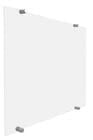 30&quotx24" Clear Acrylic Wet Erase Marker Board w/Marker