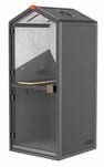 Peak Top Office Phone Booth / Work Pod with Noise Reduction and USB