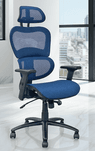  HumanFlex Elastic All Mesh Ergonomic Office Chair w/Headrest