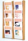 8 Pocket Magazine Wall Rack