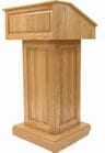 Solid Oak Counselor Lectern