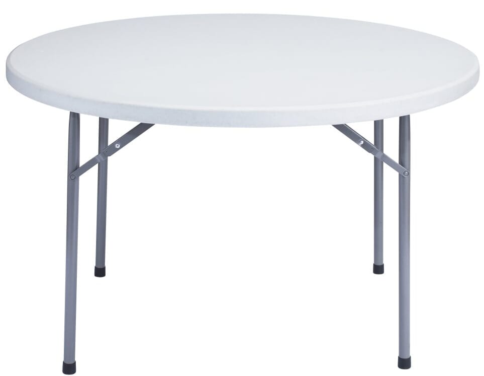 Light Weight Round Blow Molded Folding Tables 48"