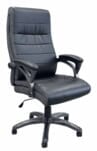 350 lbs. Capacity Big & Tall Faux Leather Executive Chair in Black - FREE with $5,000.00 Purchase!