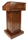 Counselor Cherry Wood Lectern