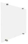 24" x 24" Clear Acrylic Wet Erase Marker Board w/Marker - FREE with $1,000.00 Purchase!