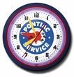 Pontiac Service Neon Clock, High Quality, 20 Inch