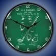 1910 Golf Club Patent Wall Clock, LED Lighted