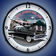 1957 Chevy Esso Wall Clock, LED Lighted