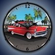 1957 Chevy Wall Clock, LED Lighted