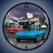 1966 Corvette & Sinclair Gas Station LED Lighted Clock