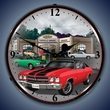1970 Chevelle Wall Clock, LED Lighted