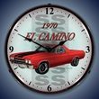 1970 Chevrolet El Camino Wall Clock, LED Lighted