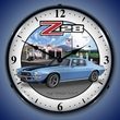 1970 Z28 Camaro Mobilgas Wall Clock, LED Lighted