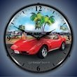 1973 Corvette LED Lighted Clock