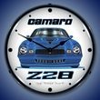 1979 Z28 Camaro Wall Clock, LED Lighted