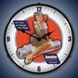 Autolite Avaition Wall Clock, LED Lighted: Airplane Theme