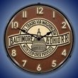 B&O Railroad 3 Wall Clock, LED Lighted