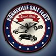 Bonneville Speed Week Wall Clock, LED Lighted: Racing Theme